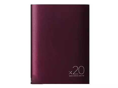 Внешний аккумулятор Xiaomi Solove Power Bank A8-2 20000mAh Red Wine