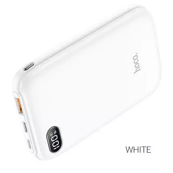 Внешний аккумуляторм Hoco Power Bank Q2 Galaxfully PD20W + QC3.0 10000mAh White 127850