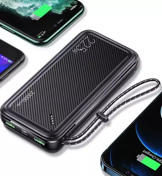 Внешний аккумуляторм Usams Power Bank US-CD168 PB60 Dual 20000mAh 20KCD16801 / УТ000027612