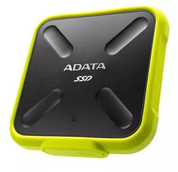 Внешний SSD A-Data SD700 512Gb Yellow (ASD700-512GU31-CYL)