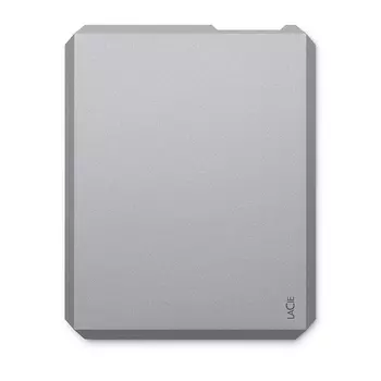 Внешний жесткий диск LaCie Mobile Drive 1TB 2.5" USB 3.1 TYPE C Moon Silver (STHG1000400)