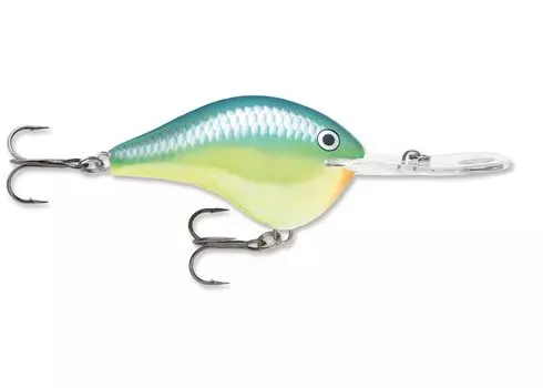 Воблер Rapala DT Metal SureSet плавающий до 6 м, 7см 25гр (DTMSS20-CRSD)