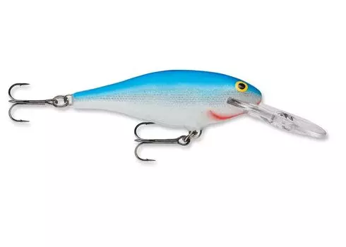 Воблер Rapala Shad Rap плавающий 1,5-3,3м, 7см, 8гр (SR07-B)