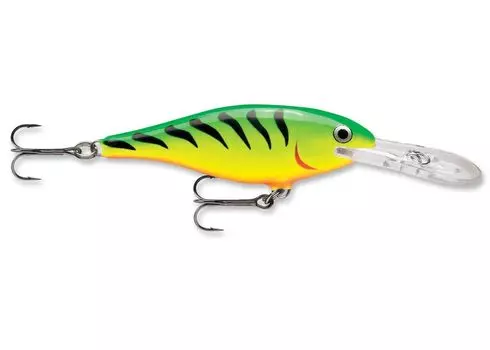 Воблер Rapala Shad Rap плавающий 2,4-4,5м, 9см, 15гр (SR09-FT)