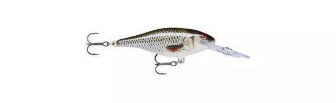 Воблер Rapala Shad Rap плавающий 2,4-4,5м, 9см, 15гр (SR09-ROL)
