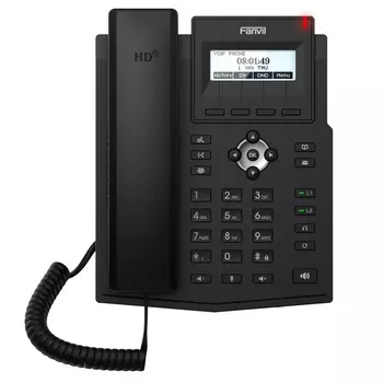 VoIP-телефон Fanvil X1S черный