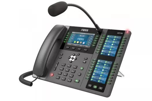 VoIP-телефон Fanvil X210i черный