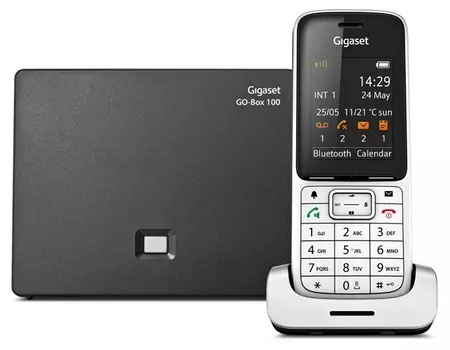 VoIP-телефон Gigaset SL450A GO серебристый