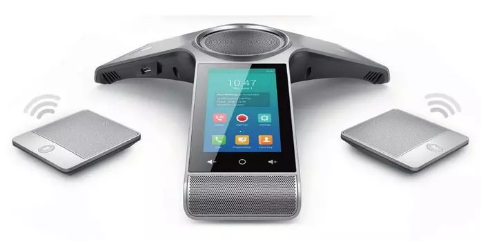 VoIP-телефон IP Yealink CP960+2 CPW90 серый