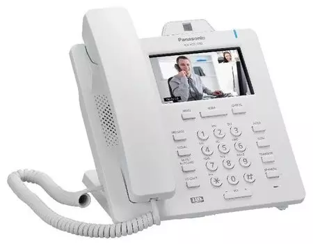 VoIP-телефон Panasonic KX-HDV430RU белый