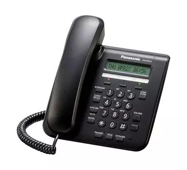 VoIP-телефон Panasonic KX-NT511ARUB черный