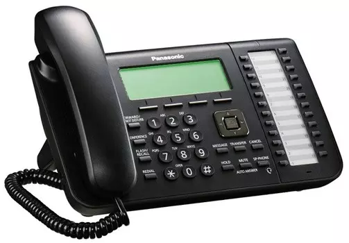 VoIP-телефон Panasonic KX-NT546RU-B черный