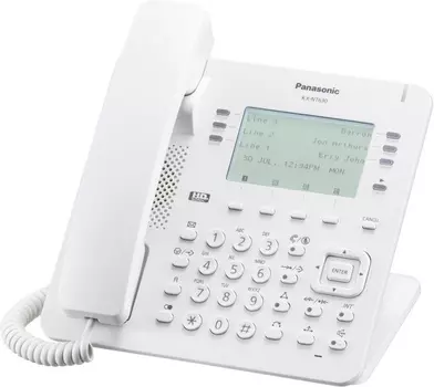 VoIP-телефон Panasonic KX-NT630RU белый