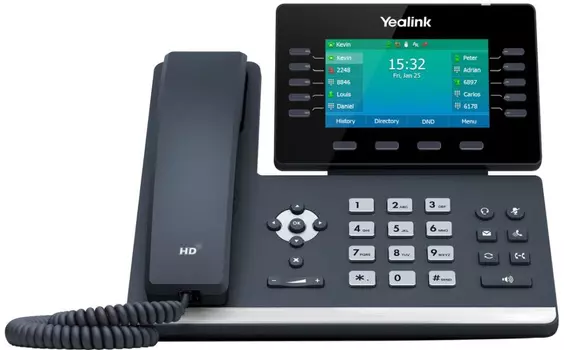 VoIP-телефон Yealink SIP-T54W черный