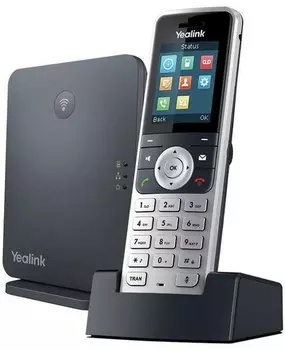VoIP-телефон Yealink W53P серебристый
