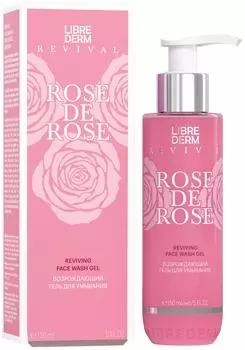 Возрождающий гель Librederm Rose De Rose для умывания 150 мл