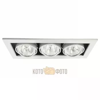 Встраиваемый светильник Arte lamp Cardani Medio A5930PL-3SI