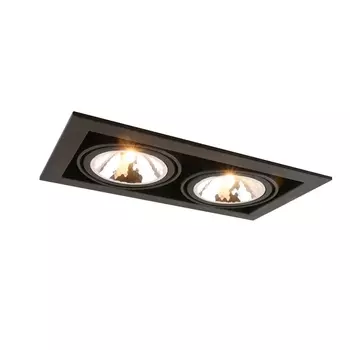 Встраиваемый светильник Arte lamp Cardani Semplice A5949PL-2BK