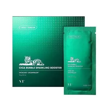 VT CICA Маска-пенка с центеллой VT CICA BUBBLE SPARKLING BOOSTER 10гр