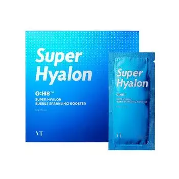 VT HYALON Маска-пенка увлажняющая VT SUPER HYALON BUBBLE SPARKLING BOOSTER 10гр
