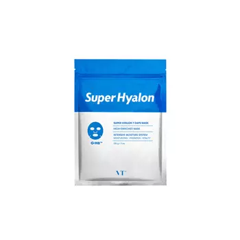 VT HYALON Маска тканевая (набор) VT SUPER HYALON 7 DAYS MASK 7шт