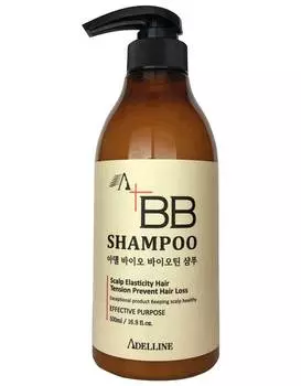 ВВ Шампунь против выпадения волос Adelline 500мл