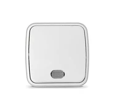 Выключатель 1-кл. ОП Электра 10А IP20 с подсветкой бел. Союз 0019