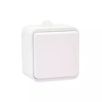 Выключатель 1-кл. ОП Клио 10А IP44 бел. UNIVersal К2221