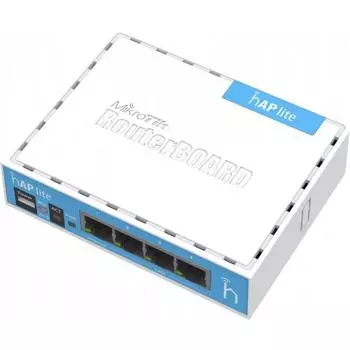 Wi-Fi роутер MikroTik hAP Lite RB941-2nD белый