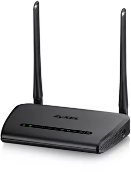 Wi-Fi роутер Zyxel (NBG6515-EU0102F) черный