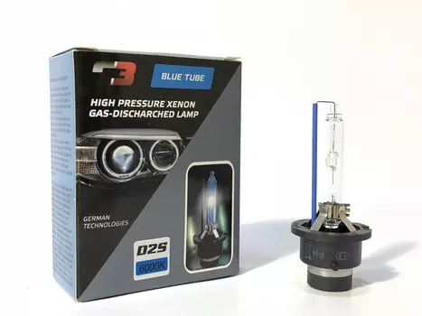 Лампа ксеноновая C3 D2S (6000K), 1 шт.