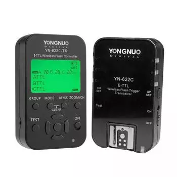 YN622C-kit Беспроводной TTL синхронизатор и трансмиттер с дисплеем (комплект) для Canon