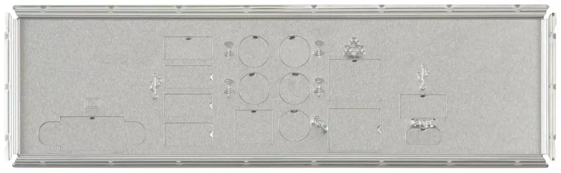 Заглушка корпусная задняя без отверстий Supermicro MCP-260-00118-0N