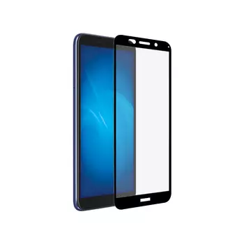 Закаленное стекло DF для Honor 9S/Huawei Y5p Full Screen Full Glue Black hwColor-122