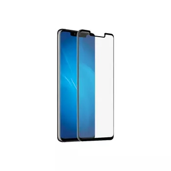 Закаленное стекло DF для Huawei Mate 20 Pro Full Screen 3D hwColor-80 Black