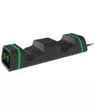 Зарядная станция Dobe Xbox Series S/X - Xbox One Dual Charging Dock + 2шт АКБ 800mAh TYX-19006X