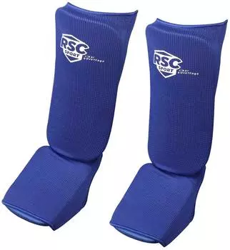 Защита голени и стопы RSC х/б, полиэстер, RSC001, Синий, XS