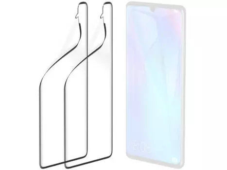 Защитная пленка Red Line для Honor 30 Pro+ PET Full Screen 2шт Black Frame УТ000021098