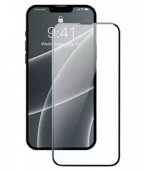 Защитное стекло Baseus для APPLE iPhone 13 / 13 Pro CY-YMS 0.3mm Full Screen Full Glass Super Porcelain Crystal Tempered Glass Film 2pcs Black SGQP030101