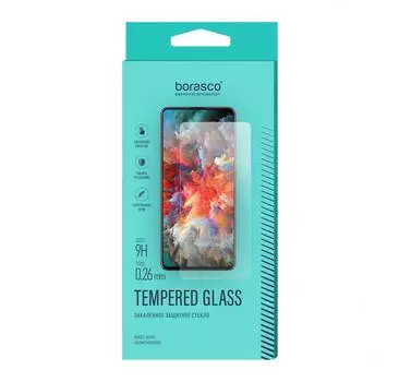 Защитное стекло BoraSCO 0,26 mm для Xiaomi Redmi 9A/ 9C/ Samsung A02/ A02s/ A12/ BQ 6631