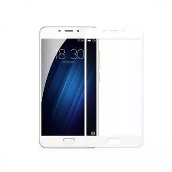 Защитное стекло Dismac Silk Screen Glass для Meizu Pro 7 Plus - White