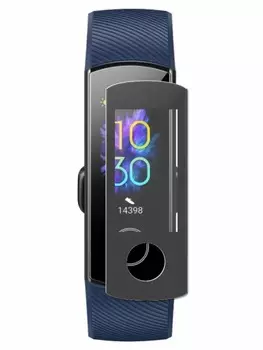 Защитное стекло LuxCase для Huawei Honor Band 5 3D PMMA Black Frame 89378