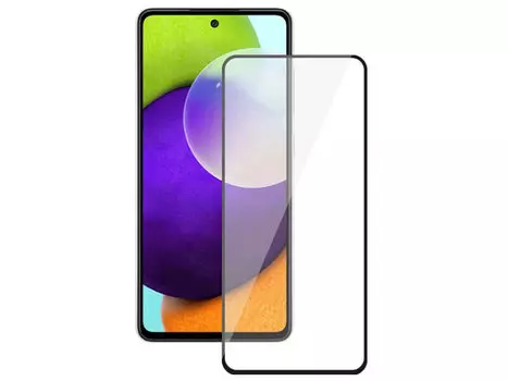 Защитное стекло Neypo для Samsung Galaxy A53 Full Glue Black Frame NFGL48400