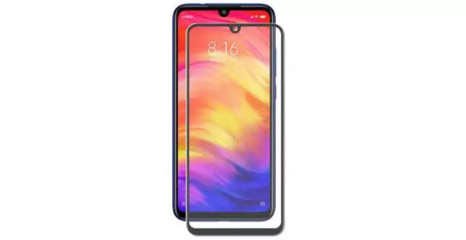 Защитное стекло Neypo для Xiaomi Redmi Note 7 Full Glue Glass Black Frame NFGL8819