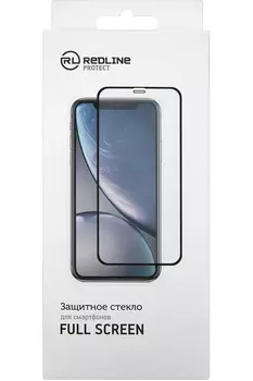 Защитное стекло Red line черный для Apple iPhone 12 Pro Max антиблик. 1шт. (УТ000021879)