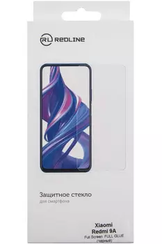 Защитное стекло Red line для Xiaomi Redmi 9A прозрачная 1шт. (УТ000021561)