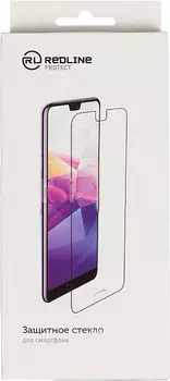 Защитное стекло Redline черный для Xiaomi Redmi Note 8T прозрачная (УТ000019157)