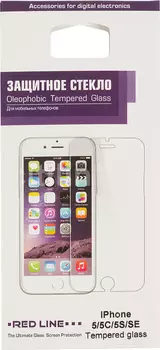 Защитное стекло Redline для Apple iPhone 5/5s/5c/SE (УТ000004780)