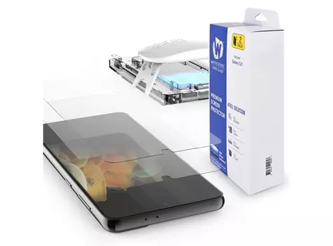 Защитное стекло Samsung DomeGlass B2C (2 стекла) Samsung Galaxy S21 2шт. (F-S21-B2C)