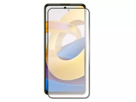 Защитное стекло Svekla для Poco M4 Pro Full Glue Black ZS-SVPOCOM4P-FGBL